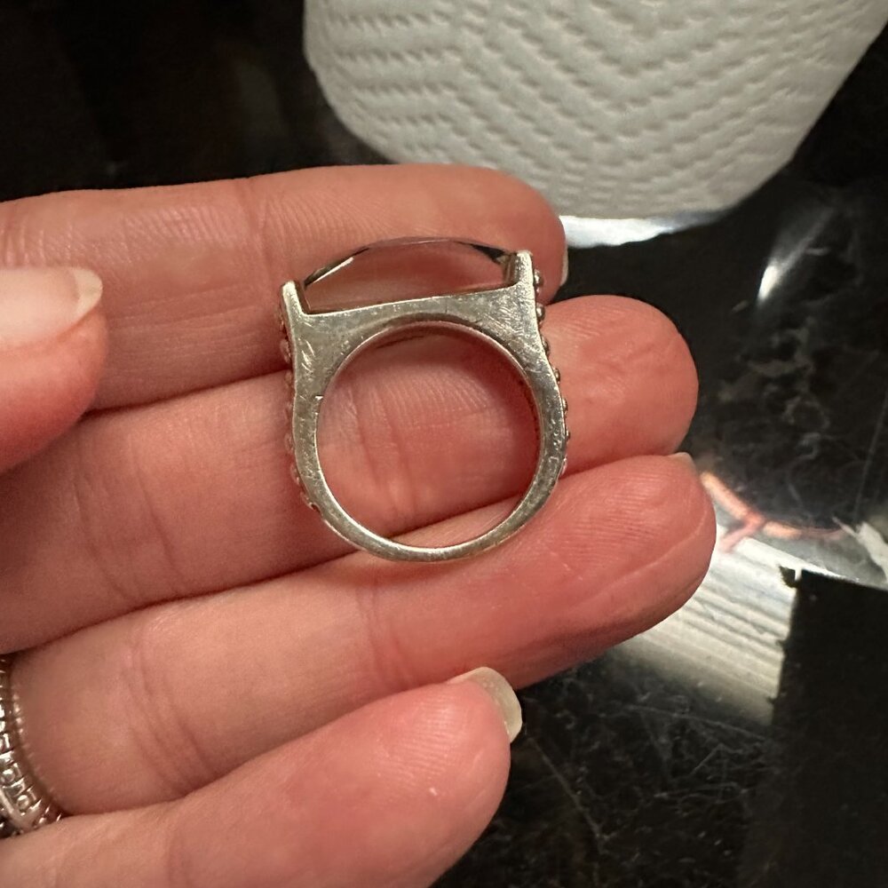 LAGOS Onyx Doublet Ring - Picture 2 of 11